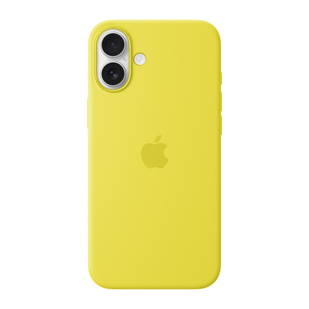 Apple Funda de Silicona con Magsafe para iPhone 16 Plus - Amarillo Carambola
