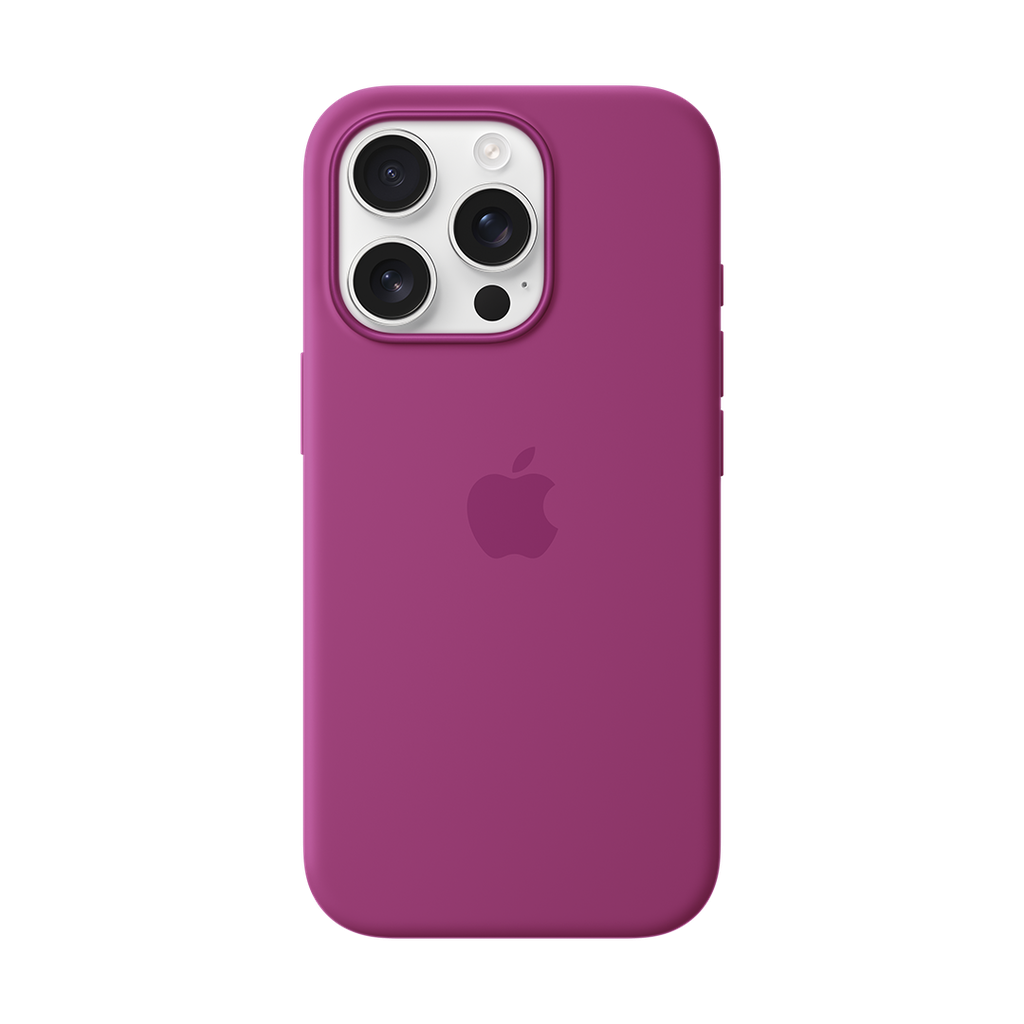 Funda de silicona con MagSafe de Apple para iPhone 16 Pro - Fucsia