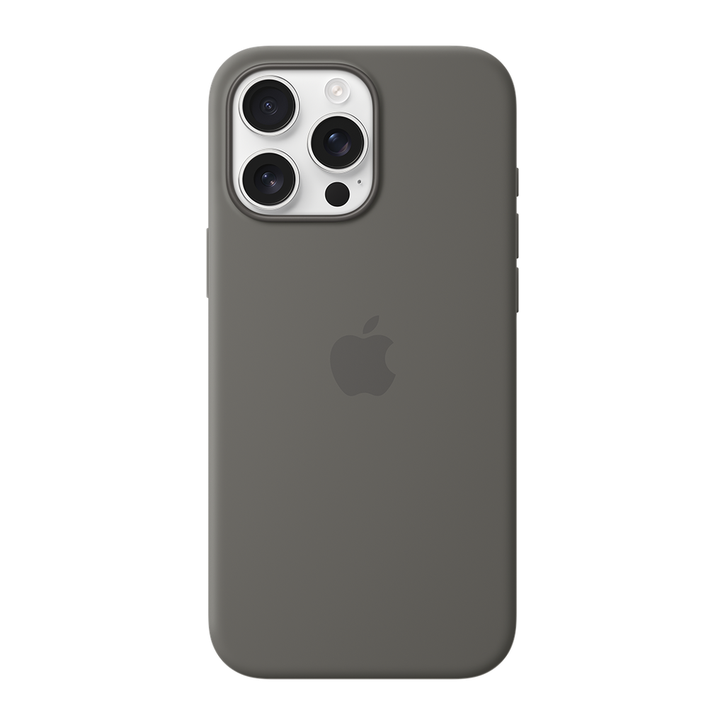 Appel Funda de Silicona con Magsafe para iPhone 16 Pro Max - Gris Piedra
