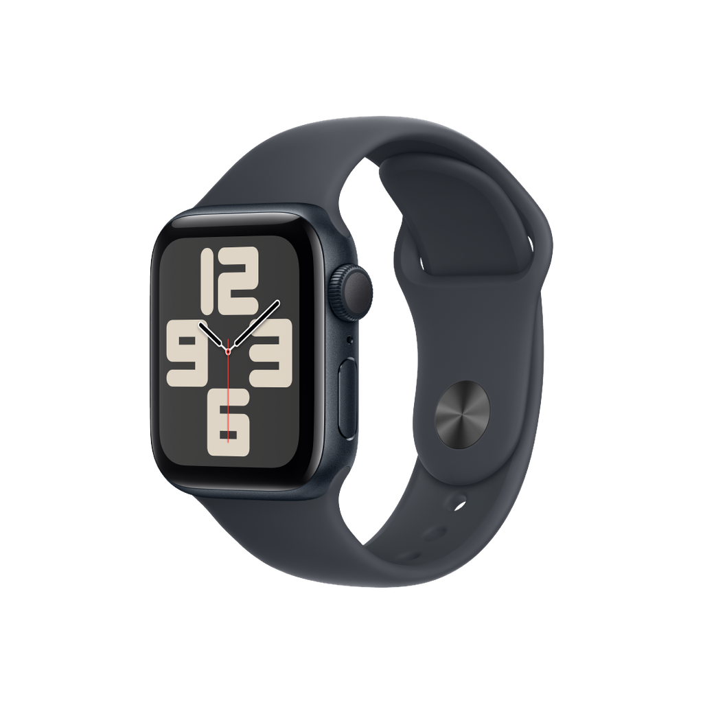 Apple Watch SE GPS 40mm - Caja de Aluminio Medianoche con Banda Deportiva Medianoche - M/L