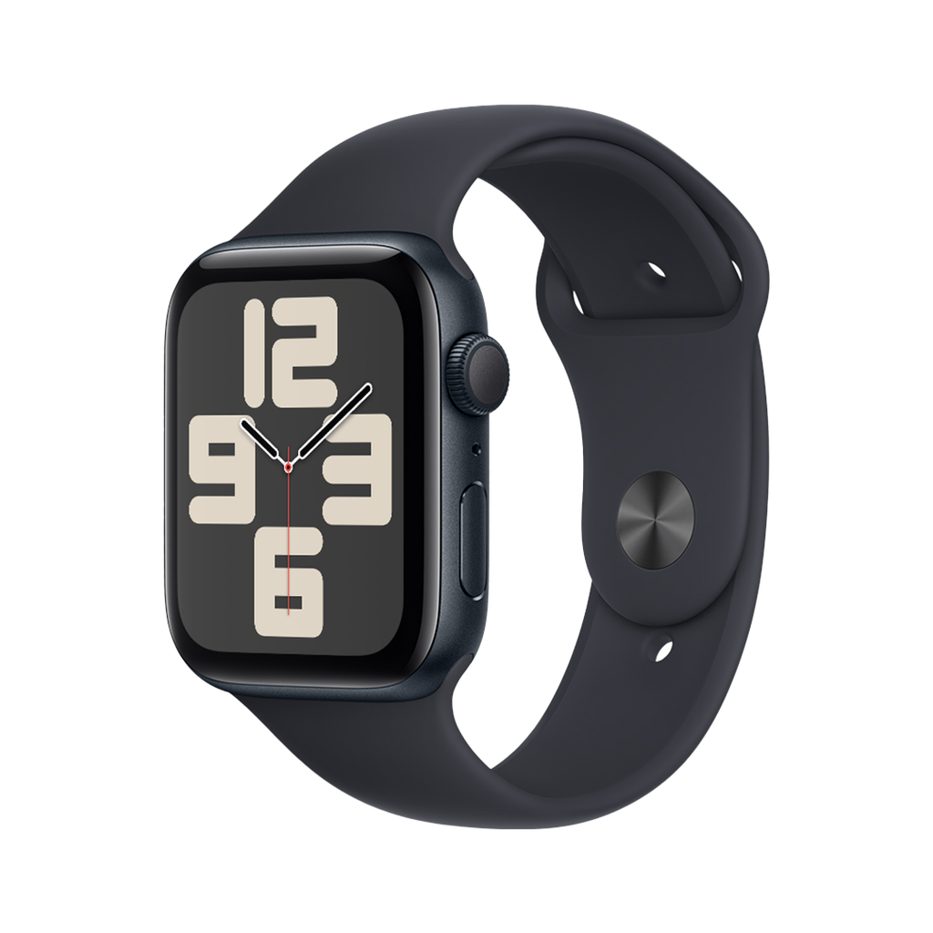 Apple Watch SE GPS 44mm - Caja de Aluminio Medianoche con Banda Deportiva Medianoche - S/M