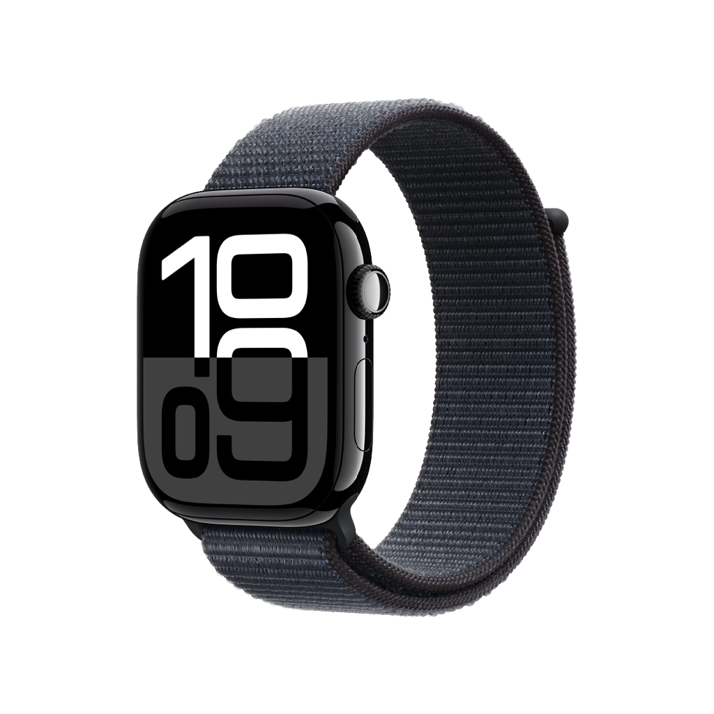 Apple Watch S10 GPS 46mm - Caja de Aluminio Negro Azabache - Loop Deportivo Tinta