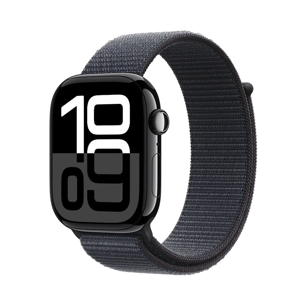 Apple Watch S10 GPS 46mm - Caja de Aluminio Negro Azabache - Loop Deportivo Tinta