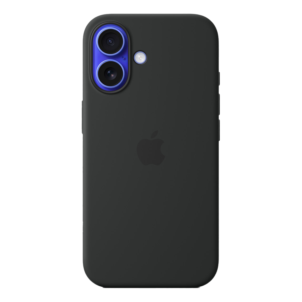 Funda de Silicona para iPhone 16 con MagSafe - Negro