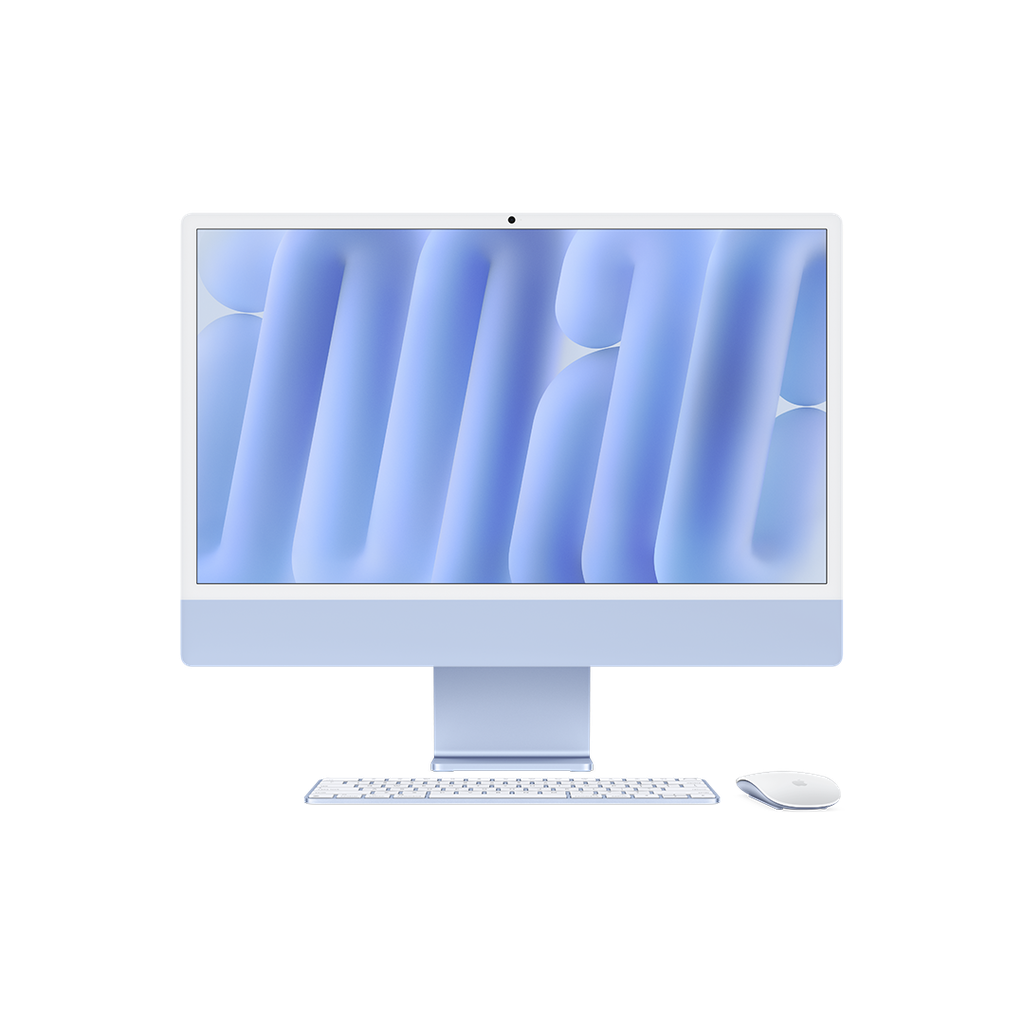 iMac 24" M4 - 10 CPU, 10 GPU, 16 GB, 256 GB - Azul