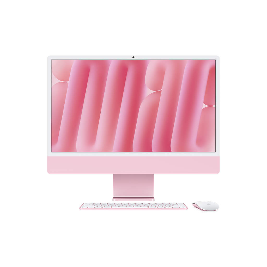iMac 24" M4 - 10 CPU, 10 GPU, 24 GB, 512 GB - Rosa