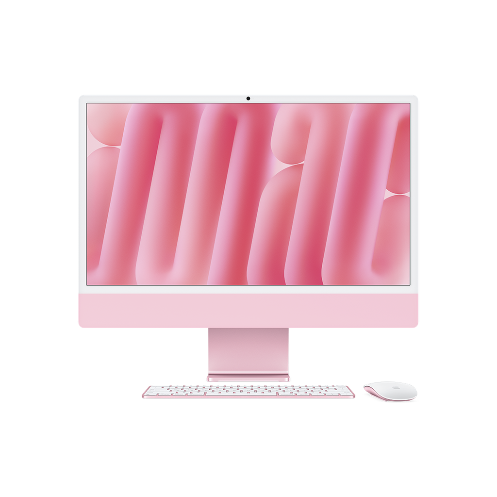 iMac 24" M4 - 10 CPU, 10 GPU, 24GB, 512GB - Rosa