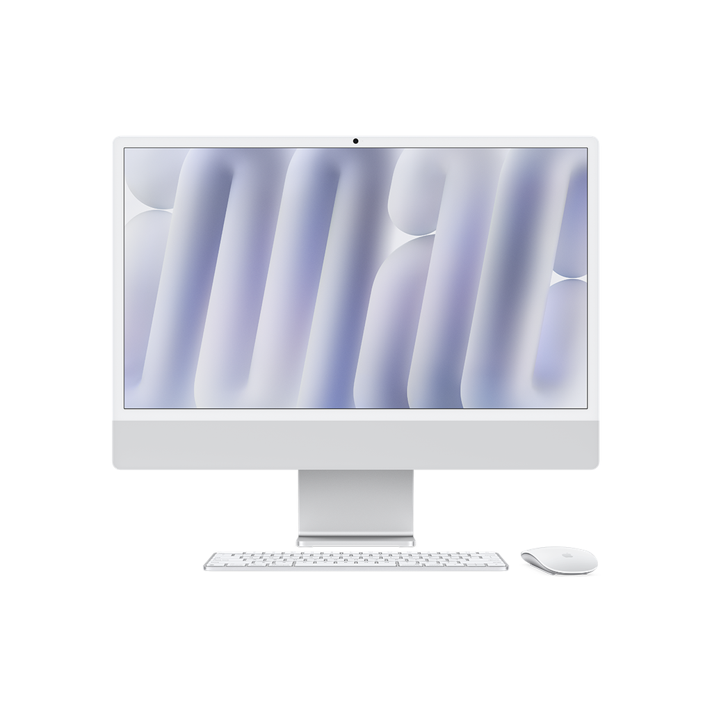 iMac 24" M4 - 8 CPU, 8 GPU, 16 GB, 256 GB - Plata