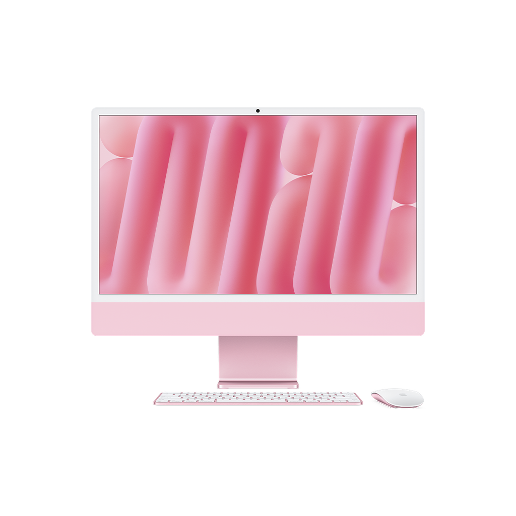 iMac 24" M4 - 8 CPU, 8 GPU, 16 GB, 256 GB - Rosa
