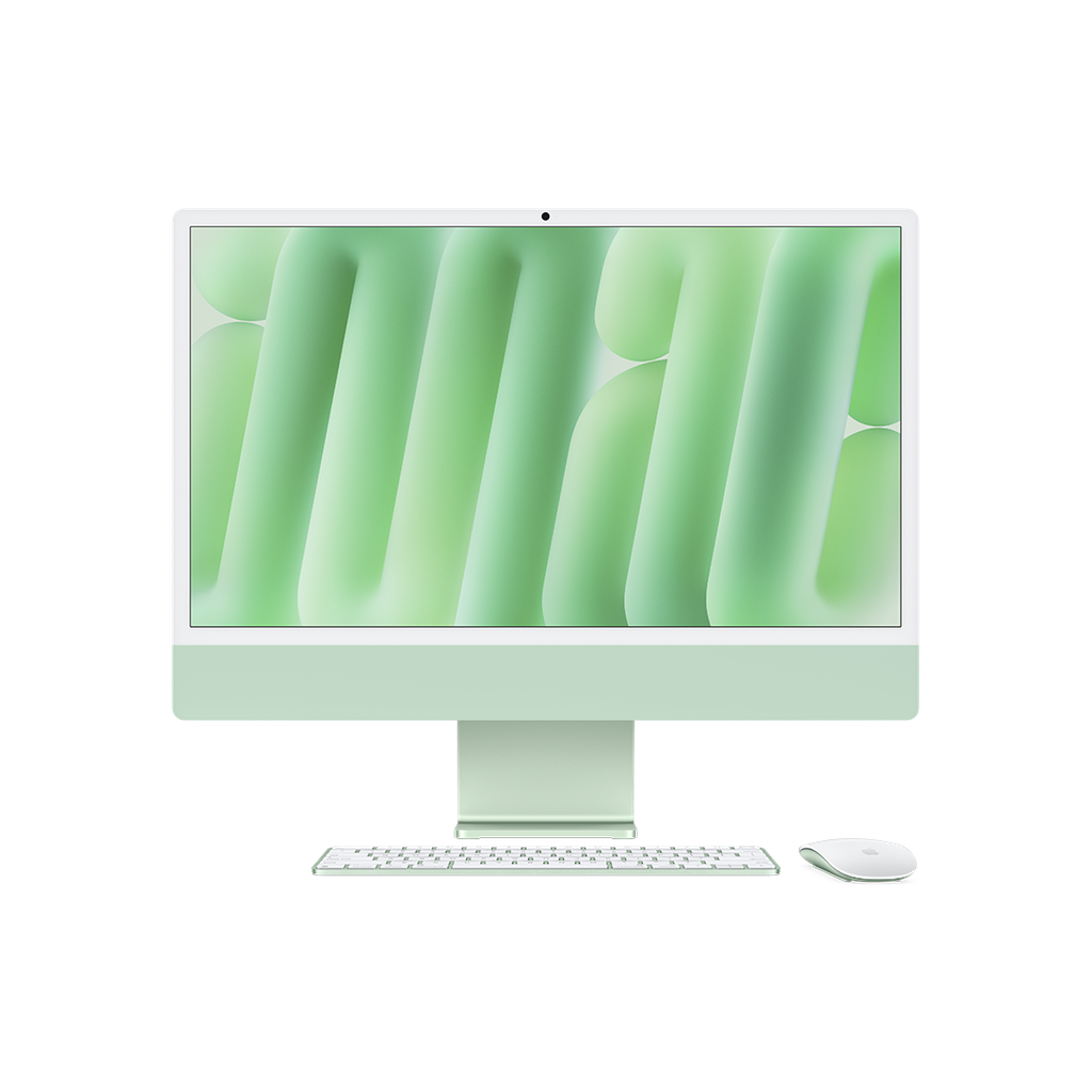 iMac 24" M4 - 10 CPU, 10GPU, 16 GB, 512GB - Verde