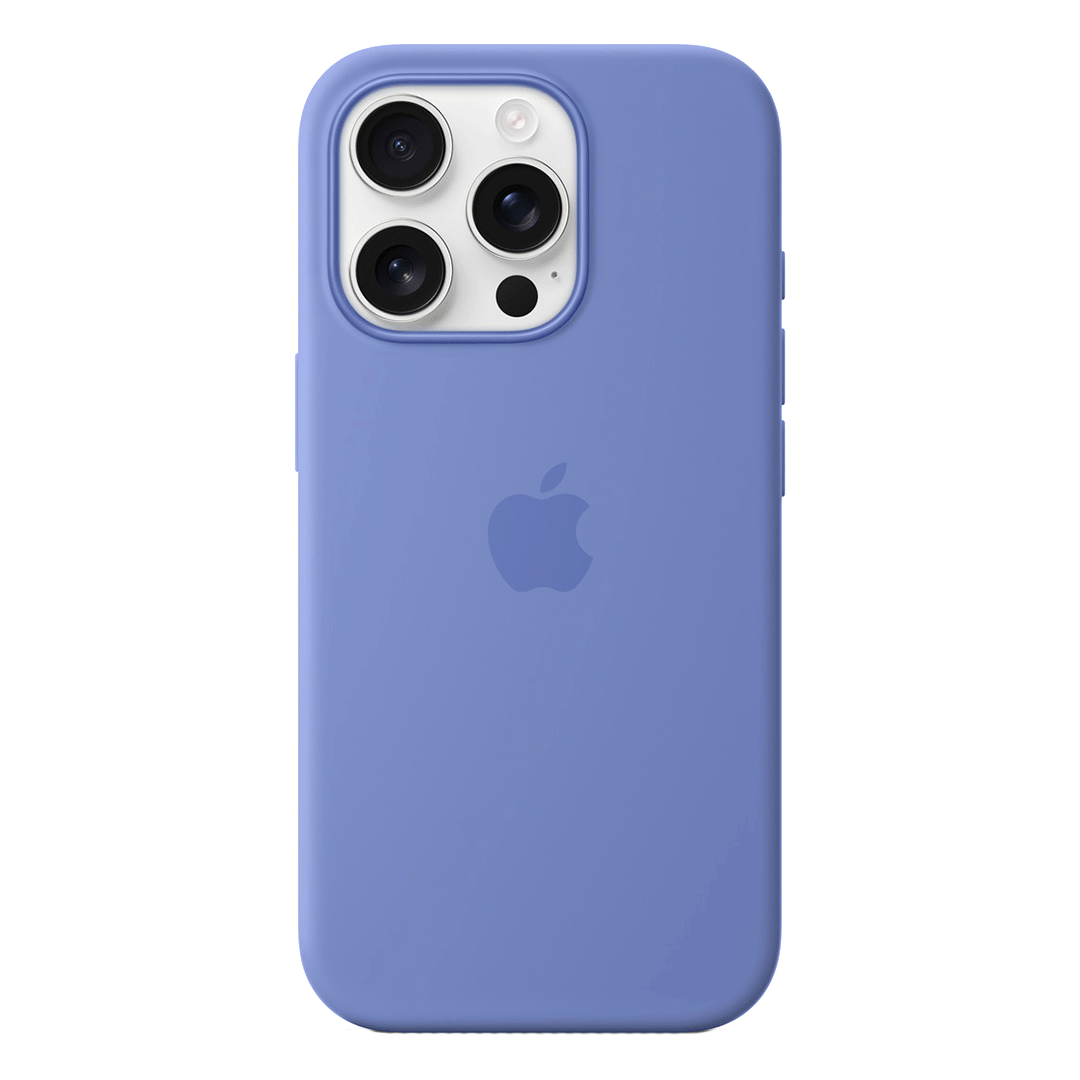 Funda de silicona con MagSafe de Apple para iPhone 16 Pro - Azul Bígaro