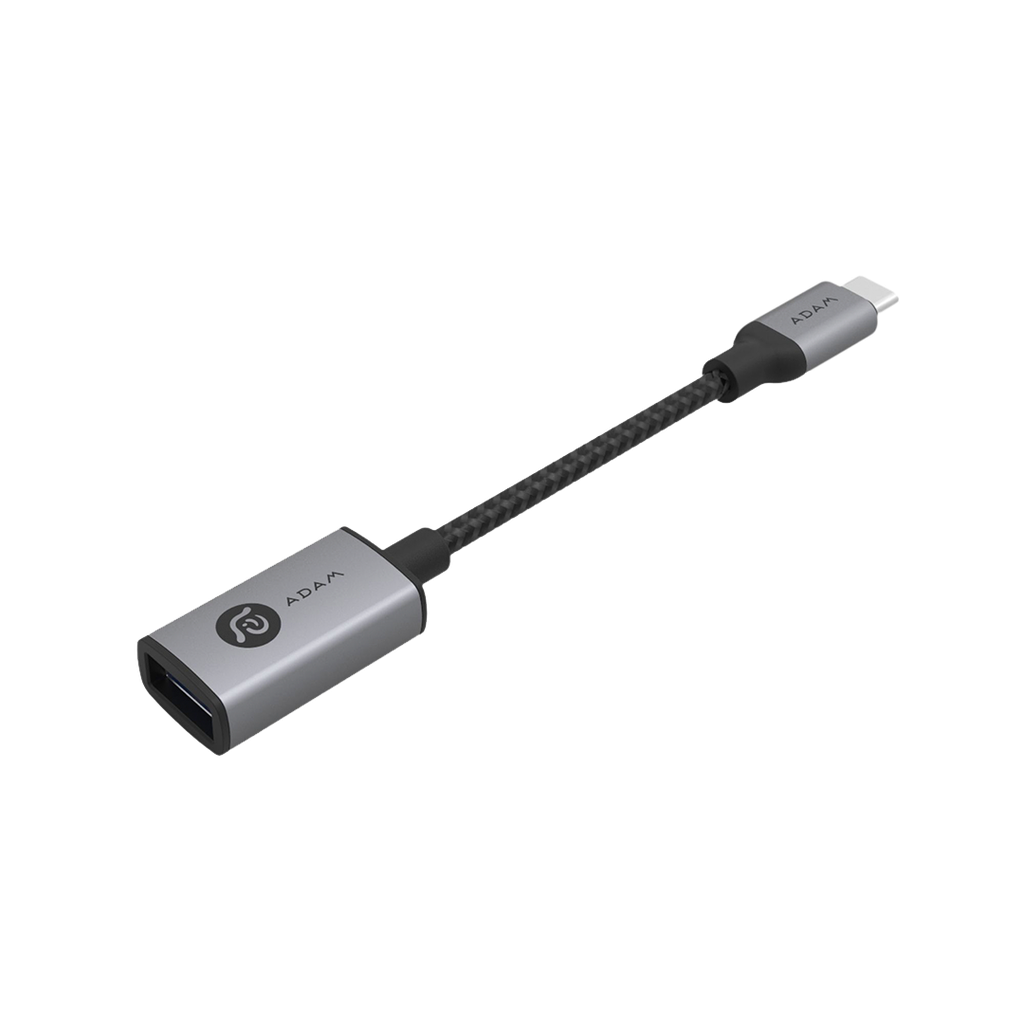 Adam Elements CASA F13 USB-A a Adaptador USB-C - Gris