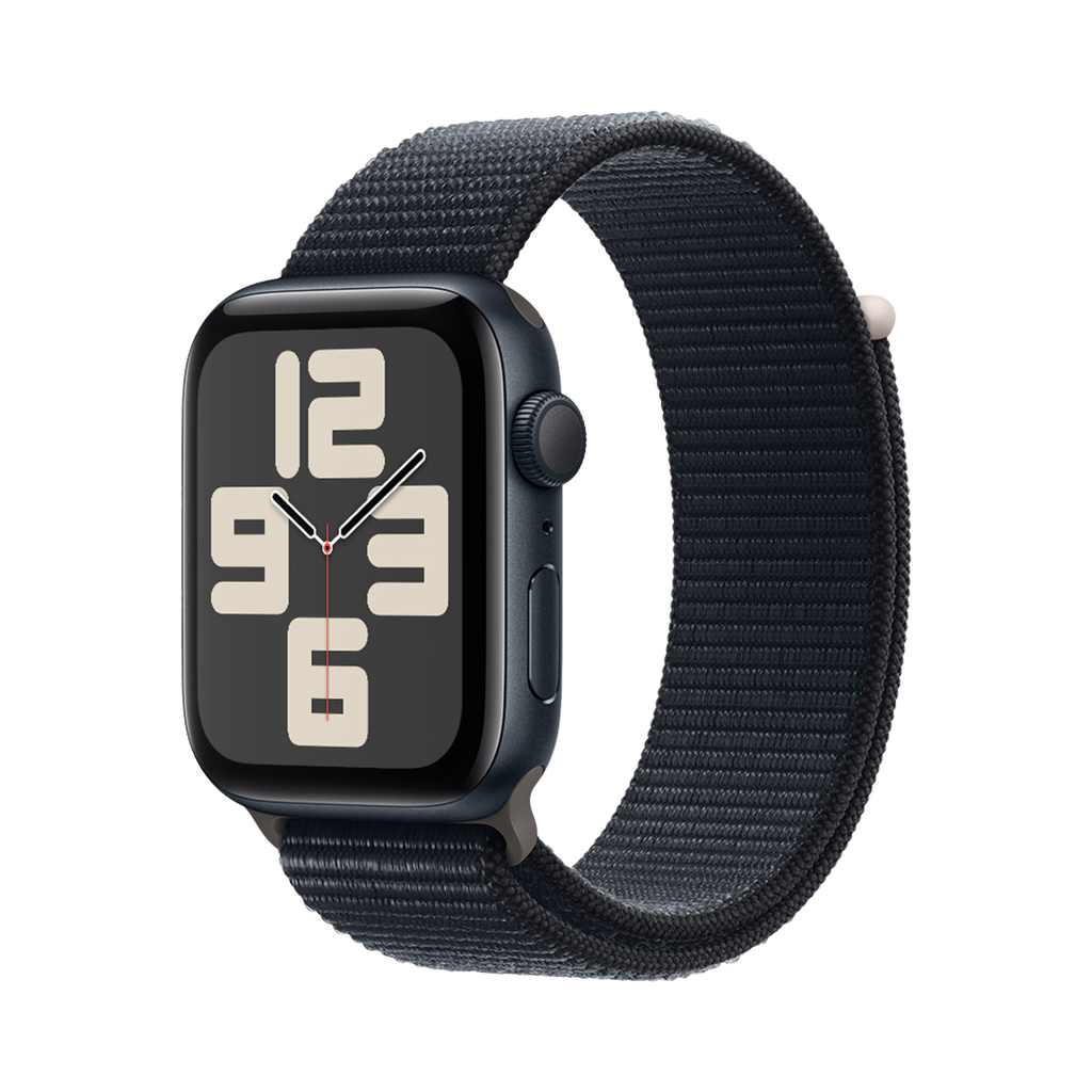 Apple Watch SE 2 (GPS) 44 mm - Caja de Aluminio Medianoche - Loop Deportivo Tinta