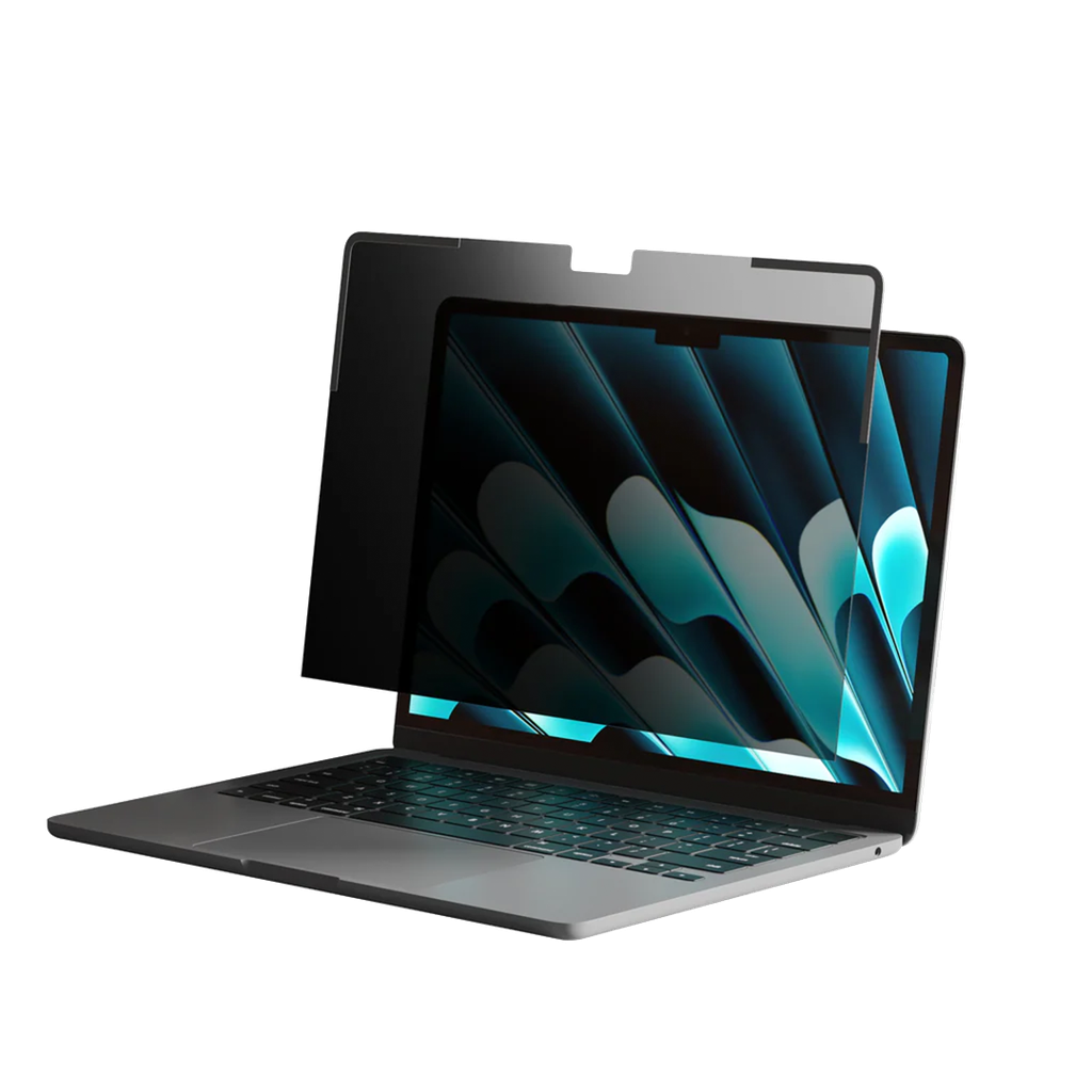 HyperShield Protector de Pantalla con Privacidad Magnético para Macbook Air 13.6