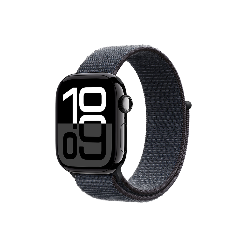 Apple Watch S10 GPS 42mm - Caja de Aluminio Negro Azabache - Loop Deportivo Tinta