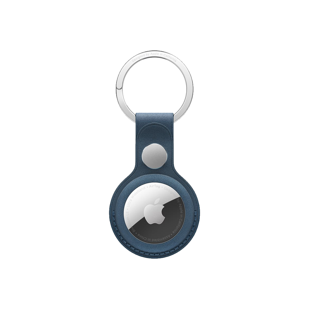 Llavero de FineWoven de Apple para AirTag - Azul pacífico