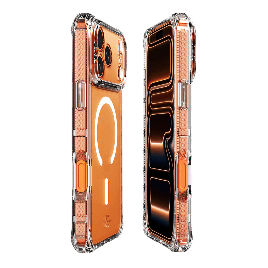 [AP7X-HMACR-TRSP] Funda Hybrid R transparente con MagSafe de ItSkins para iPhone 17 Pro