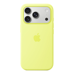 [MGFF4ZM/A] Funda de Silicona con MagSafe para iPhone 17 Pro – Amarillo Neón