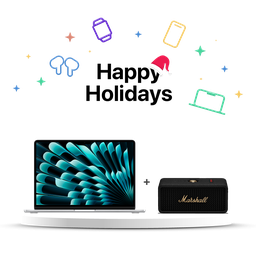 [BUNDLEMAR4] MacBook Air 13" M4 256GB Plata + [1006884] Marshall Emberton III Parlante Bluetooth - Negro y Brasa