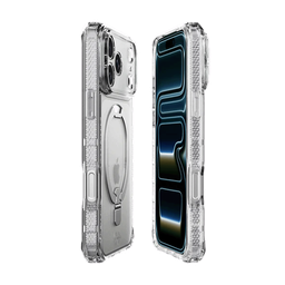 [AP7U-HBVT2-TRSP] Funda Hybrid R Vapor Stand transparente con MagSafe de ItSkins para iPhone 17 Pro Max