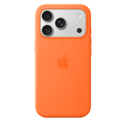[MGFE4ZM/A] Funda de silicona de Apple con MagSafe para iPhone 17 Pro - Naranja