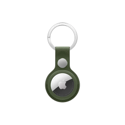 [MGFX4ZM/A] Llavero de FineWoven de Apple para AirTag - Verde musgo
