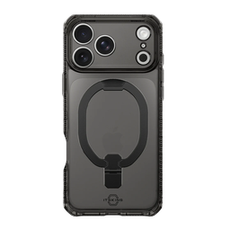 [AP7U-HBVT2-SMOK] Funda Hybrid R Vapor Stand de ItSkins con MagSafe para iPhone 17 Pro Max - Negro Humo