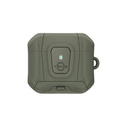 [API7-HMASD-WLOV] Funda Hybrid con MagSafe para AirPods 4 - Verde oliva