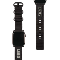 [19149C434040] Banda Metrópolis negra de UAG para caja de 42 mm