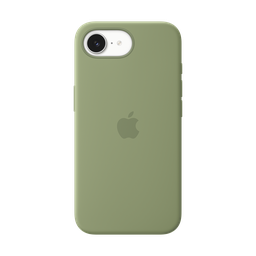 [MHWF4ZM/A] Funda de silicona con MagSafe de Apple para iPhone 17e - Musgo claro