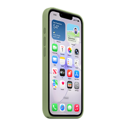 [MHWF4ZM/A] Funda de silicona con MagSafe de Apple para iPhone 17e - Musgo claro