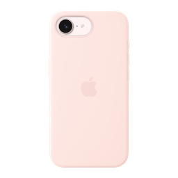 [MHWJ4ZM/A] Funda de silicona con MagSafe de Apple para iPhone 17e - Rosa pálido