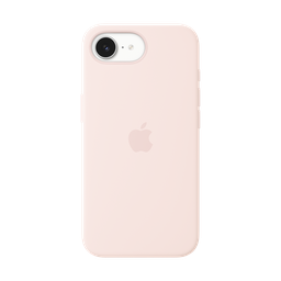 [MHWJ4ZM/A] Funda de silicona con MagSafe de Apple para iPhone 17e - Rosa pálido