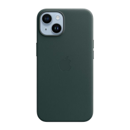 [MPPA3ZM/A] Funda de cuero con MagSafe de Apple para iPhone 14 Plus - Verde bosque