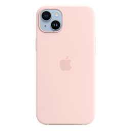 [MPT73ZM/A] Funda de silicona con MagSafe de Apple para iPhone 14 Plus - Rosa Caliza