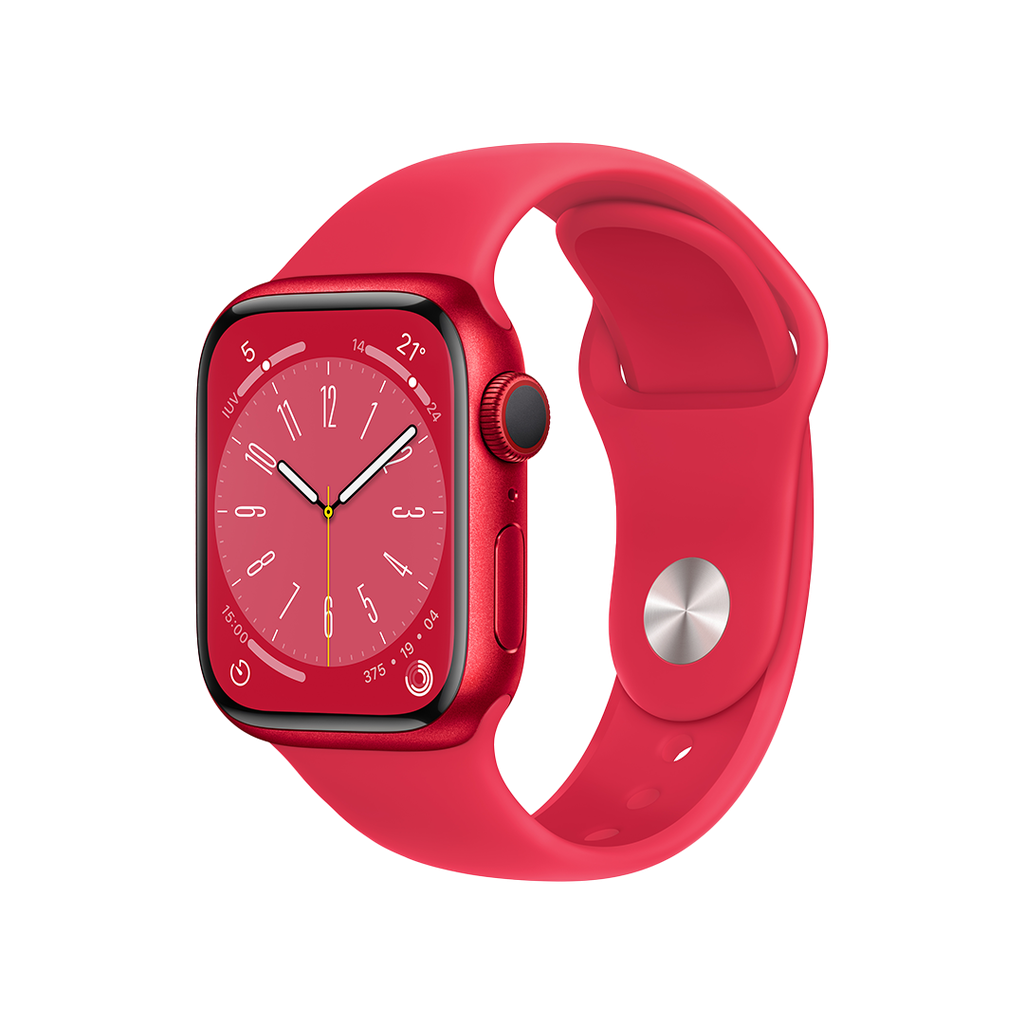 Apple Watch Series (GPS) 45mm Caja de Aluminio Roja Banda Deportiva  (PRODUCT)RED Regular