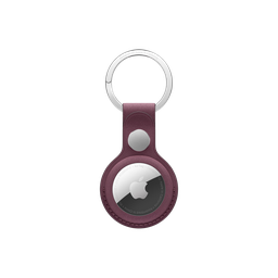 [MT2J3ZM/A] Llavero de FineWoven de Apple para AirTag - Rojo mora