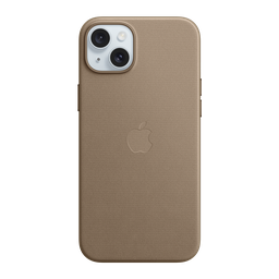 [MT473ZM/A] Funda de Trenzado Fino con MagSafe de Apple para iPhone 15 Plus - Marrón Topo