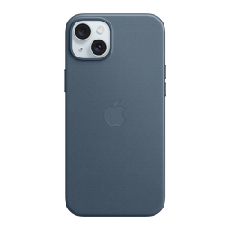[MT4D3ZM/A] Funda de Trenzado Fino con MagSafe de Apple para iPhone 15 Plus - Azul Pacifico