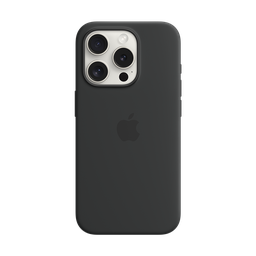 [MT1A3ZM/A] Apple Funda de Silicona con MagSafe para iPhone 15 Pro - Negro