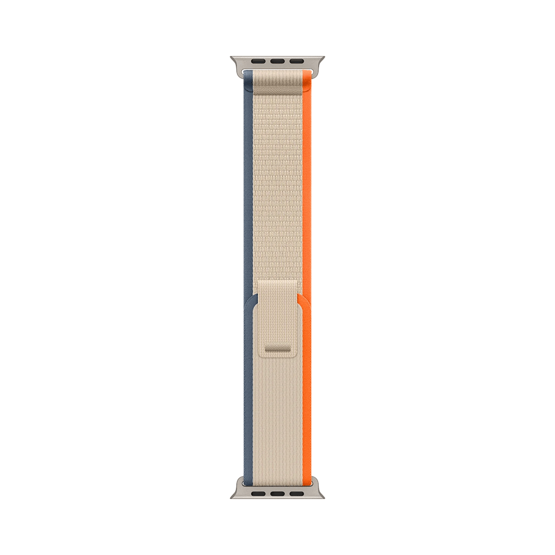[MT5W3AM/A] Banda Trail naranja/beige de Apple para caja de 49 mm - S/M