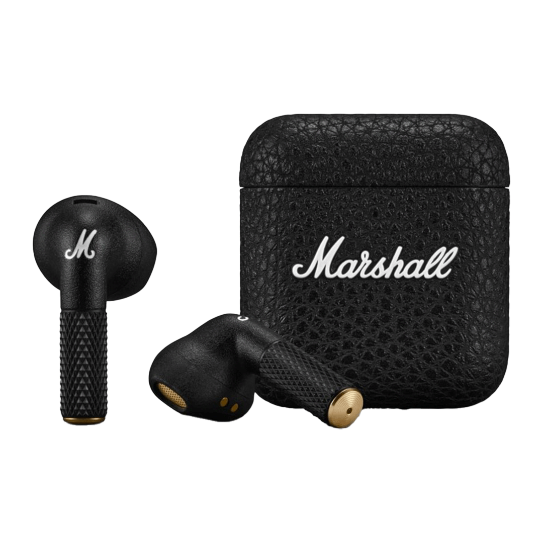 [1006653] Auriculares inalámbricos Minor IV de Marshall - Negro