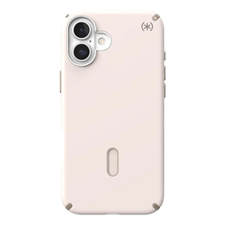 [150712-3214] Funda Presidio 2 Pro con ClickLock de Speck para iPhone 16 Plus - Blanco hueso