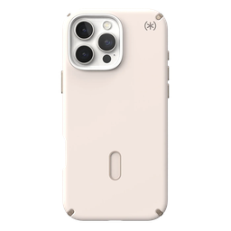 [150724-3214] Speck Presidio 2 Pro Funda con ClickLock for 16 Pro Max - Hueso/Dorado Reliquia/Avellana