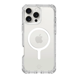 [AP6U-HMACR-TRSP] Funda Hybrid R transparente con MagSafe de ItSkins para iPhone 16 Pro Max