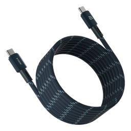 [ACBADMP200BL] Cable de carga magnético CASA MP200 de USB-C a USB-C de 240 W (2 m) de Adam Elements - Azul