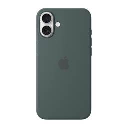 [MYYH3ZM/A] Apple Funda de Silicona con Magsafe para iPhone 16 Plus - Verde Lago
