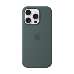 [MYYR3ZM/A] Funda de silicona con MagSafe de Apple para iPhone 16 Pro - Verde lago