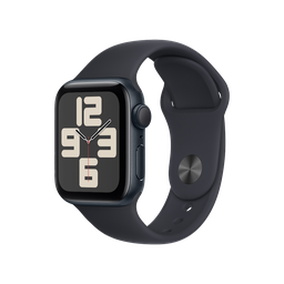 [MXE93BE/A] Apple Watch SE GPS 40mm - Caja de Aluminio Medianoche con Banda Deportiva Medianoche - M/L