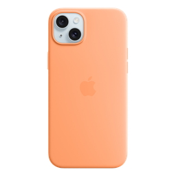 [MT173ZM/A] Apple Funda de Silicona con MagSafe para iPhone 15 Plus - Naranjada